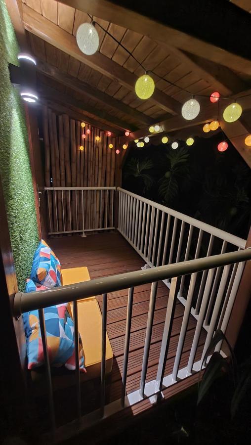 Kalinao - Bungalow Chic En Nature Les Abymes Esterno foto