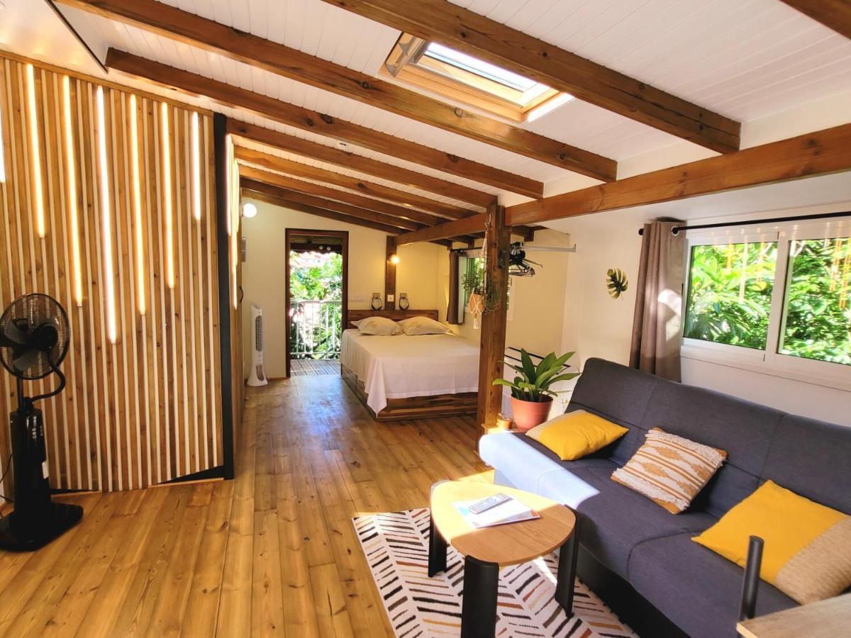Kalinao - Bungalow Chic En Nature Les Abymes Esterno foto